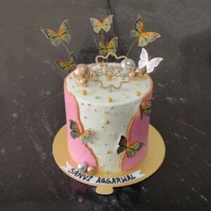 Butterfly Theme cake 2