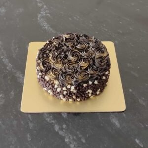 Dark chocolate truffle cake Fully loaded with Chocochips