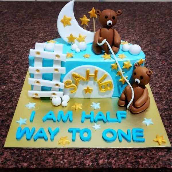Half way to one Cake