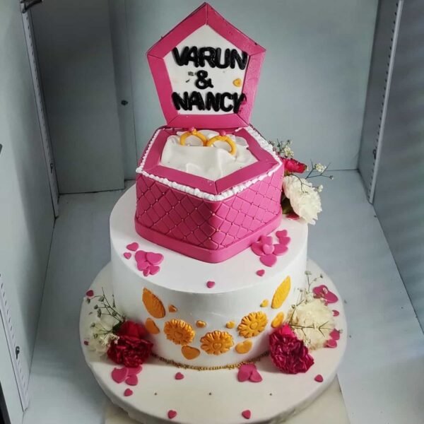 Ring Ceremony Special Cake